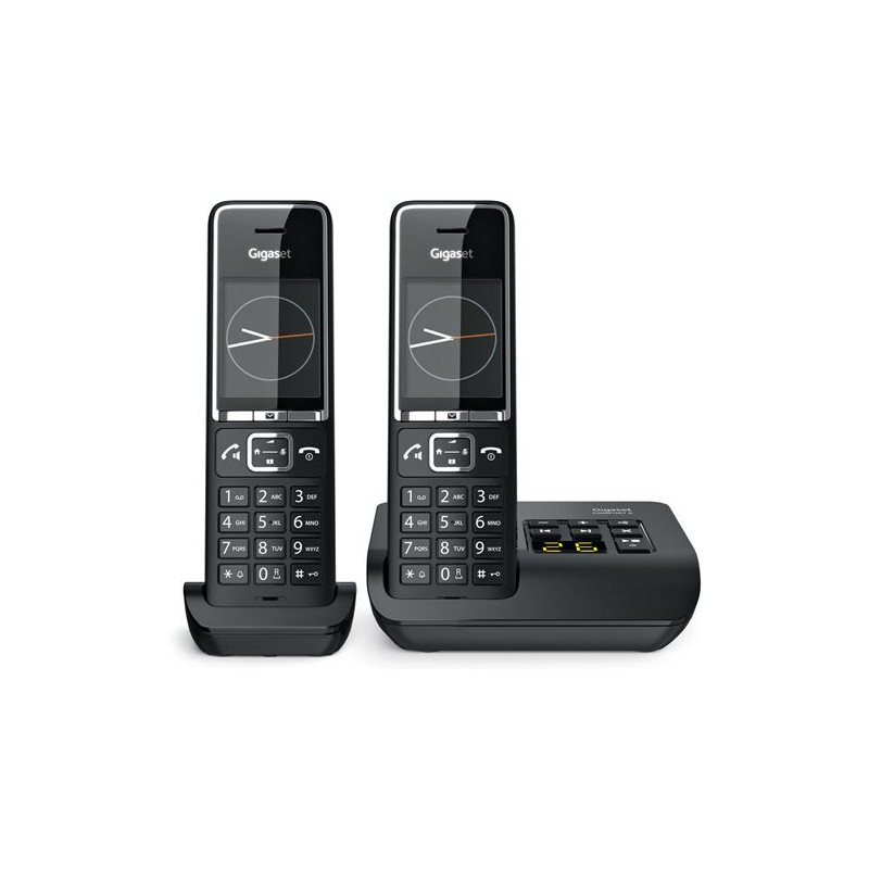 Téléphone sans fil Gigaset Comfort 550A Duo Noir