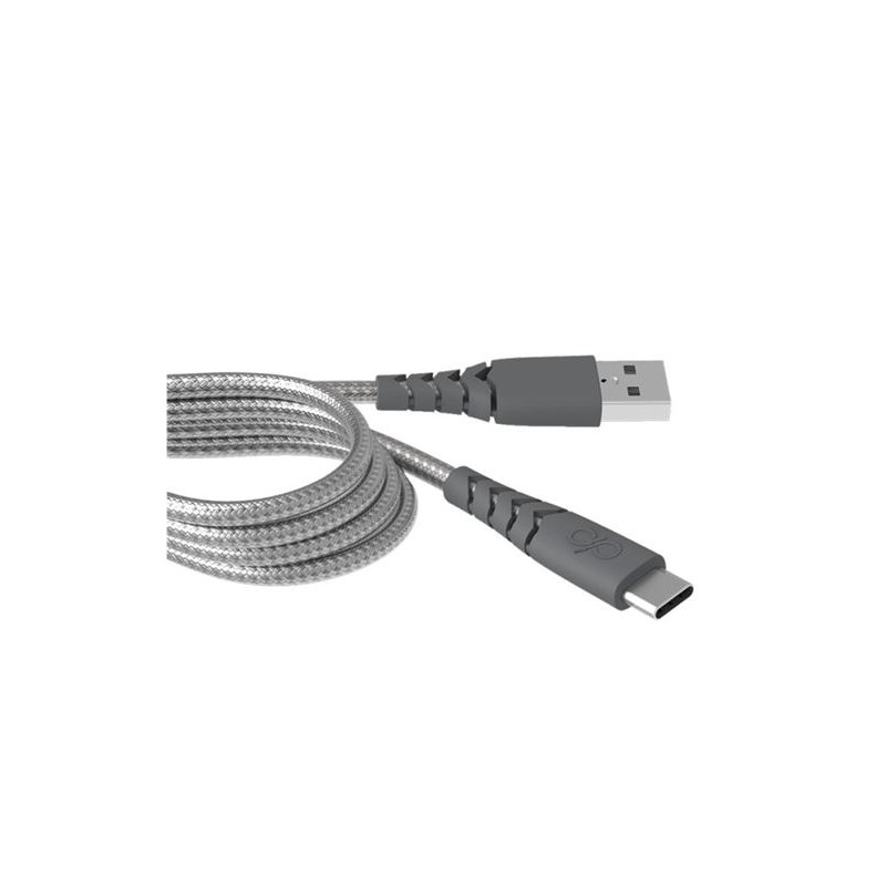 Câble de charge et synchronisation renforcé Force Power USB vers USB C 2 m
