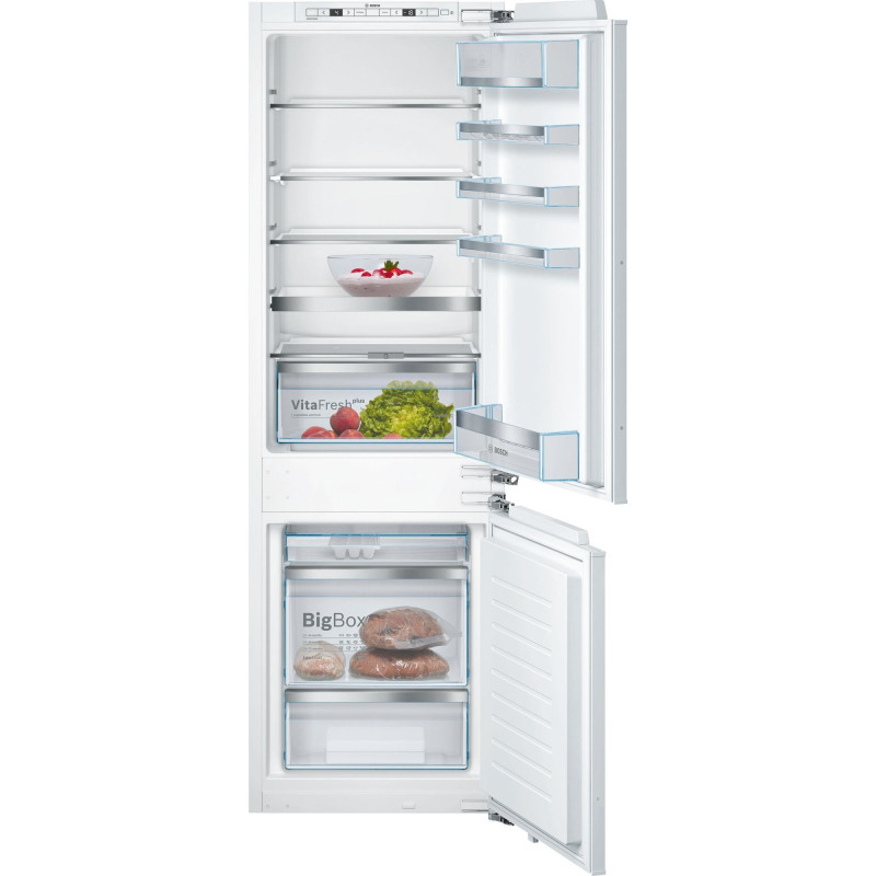 Réfrigérateurs combinés 266L Froid Statique BOSCH 55.8cm E, KIS86AFE0