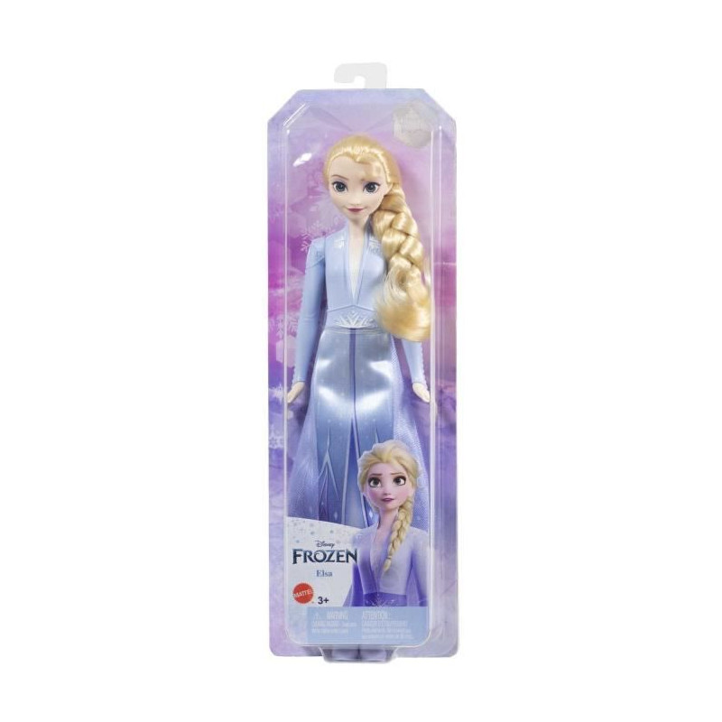 Princesse Disney - Reine Des Neiges - Poupee Elsa 2  - Poupées Mannequins - 3 Ans Et +