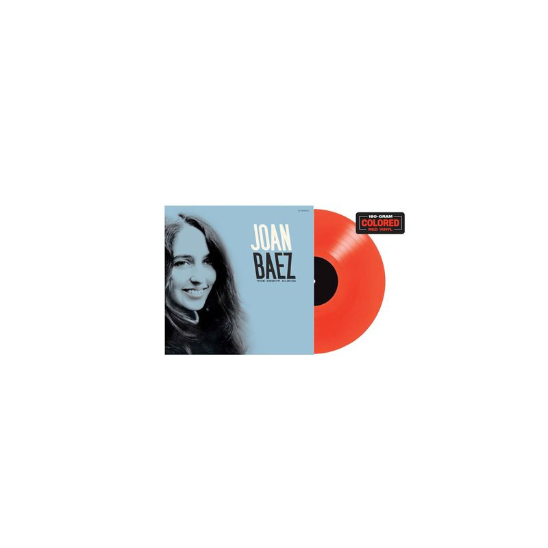 Joan Baez Debut Album Vinyle Rouge