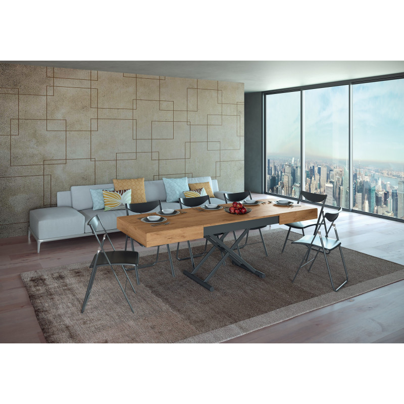 TABLE TRANSFORMABLE EASYLINE NEWCOVER-ET53-VAG