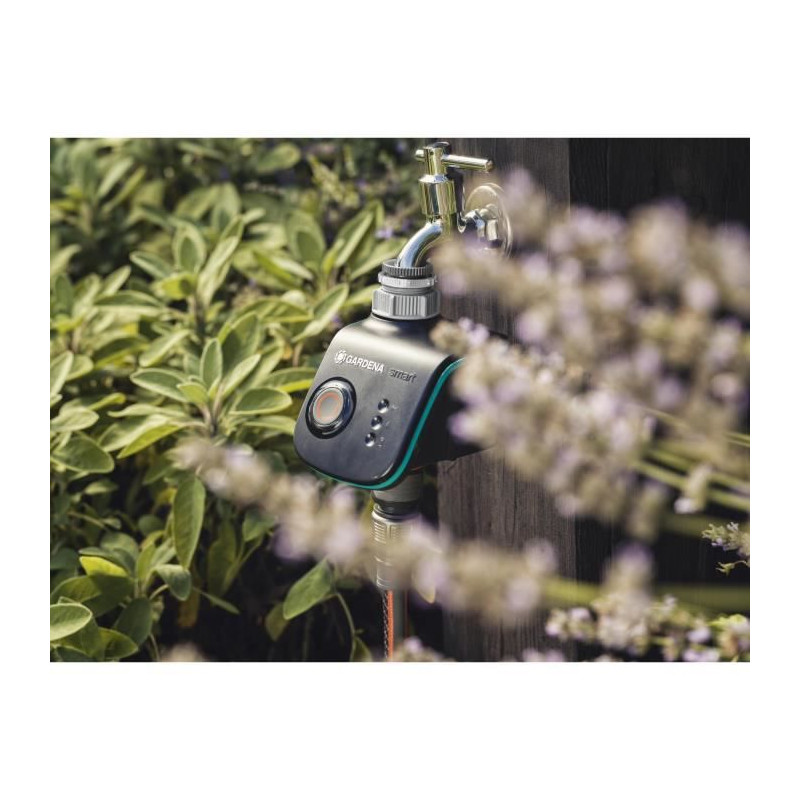 GARDENA smart Water Control – Programmation d'arrosage connectée – programmation a distance - Kit complet – Garantie 2ans