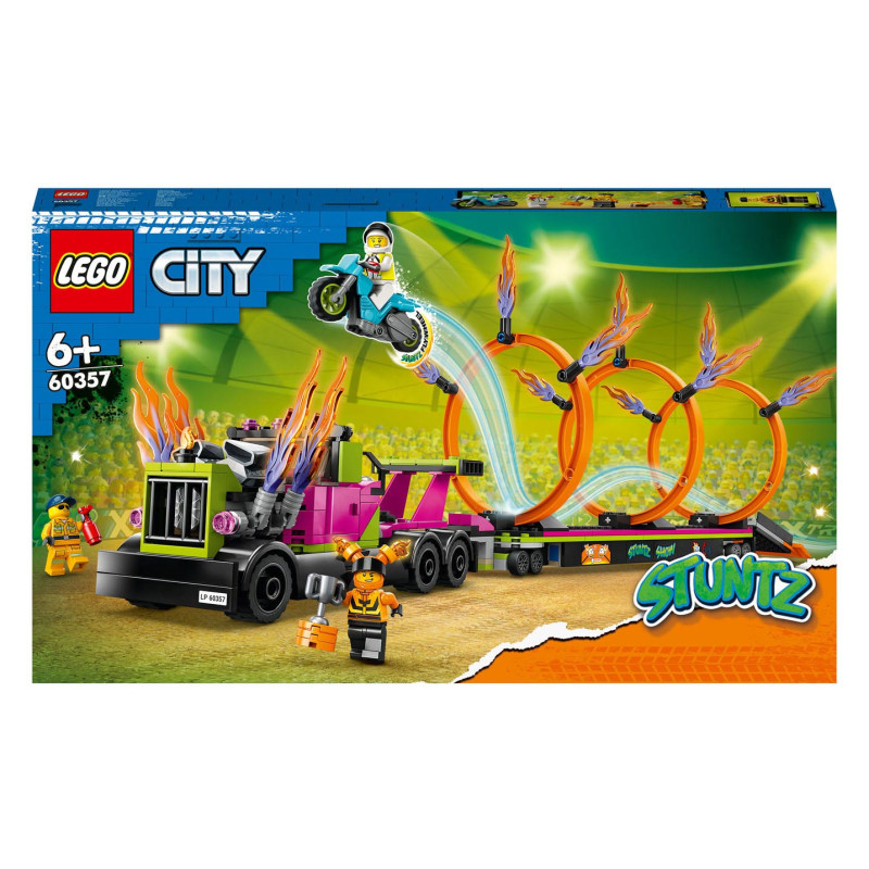Lego - LEGO City 60357 Stunt Truck & Ring of Fire Challenge 60357