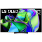 TV OLED Evo LG OLED77C3 195 cm 4K UHD Smart TV 2023 Noir et Argent