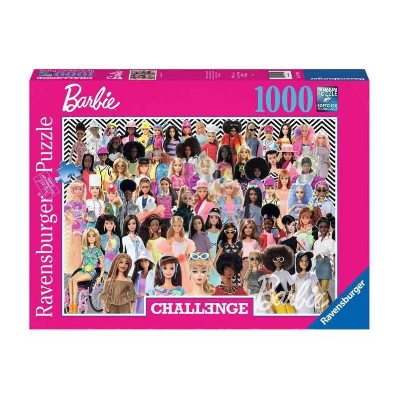 Puzzle 1000 p Barbie