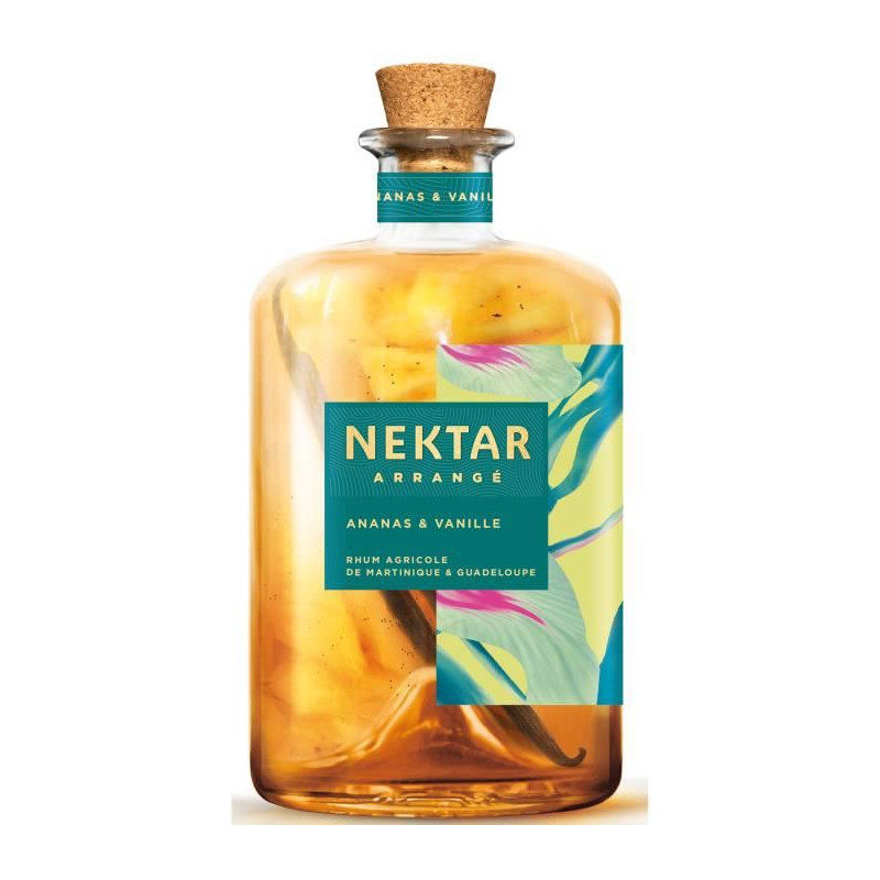 Nektar - Rhum arrangé - Ananas & Vanille - 28,0% Vol. - 70 cl