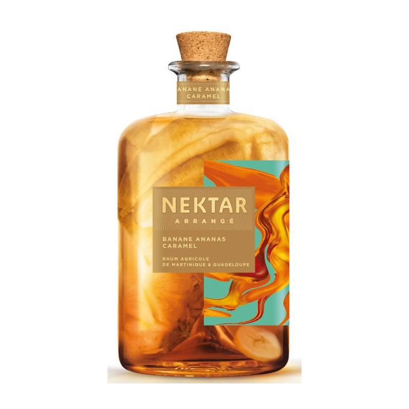 Nektar - Rhum arrangé - Banane Ananas Caramel - 28,0% Vol. - 70 cl