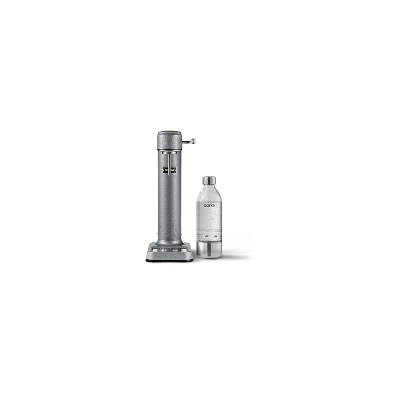 Machine à soda et eau gazeuse Aarke CARBONATOR 3 HAMMERTONE GRISE