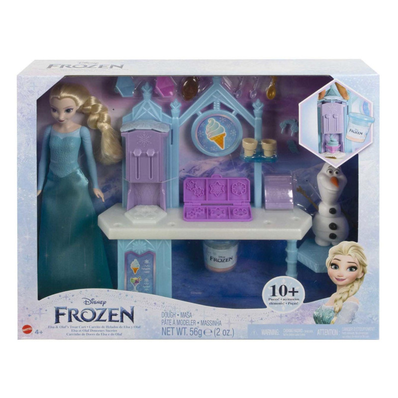 Mattel - Disney Frozen Pop - Elsa Olaf and the Treat Car Klei Spee HMJ48