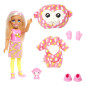 Mattel - Barbie Cutie Reveal Chelsea Doll Jungle Series - Monkey HKR14
