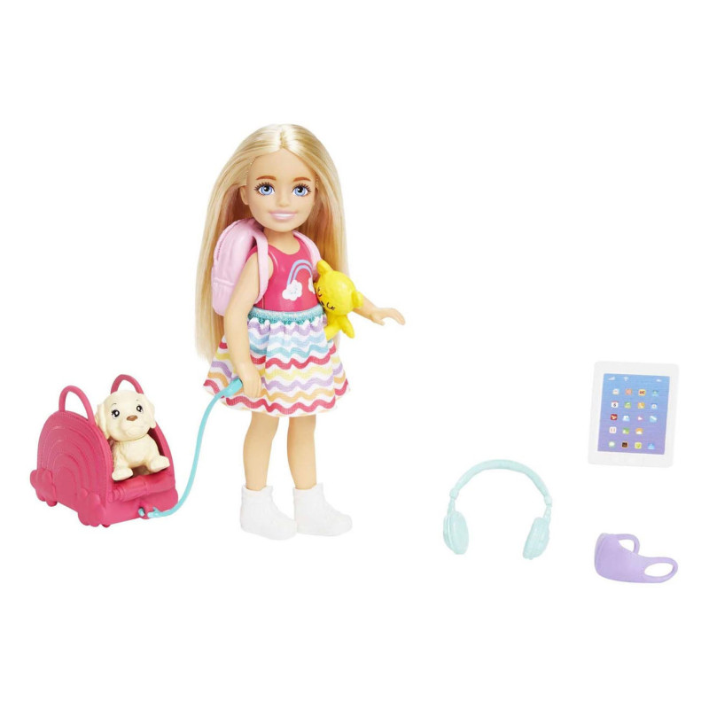 Mattel - Barbie Chelsea Doll Travel Playset HJY17