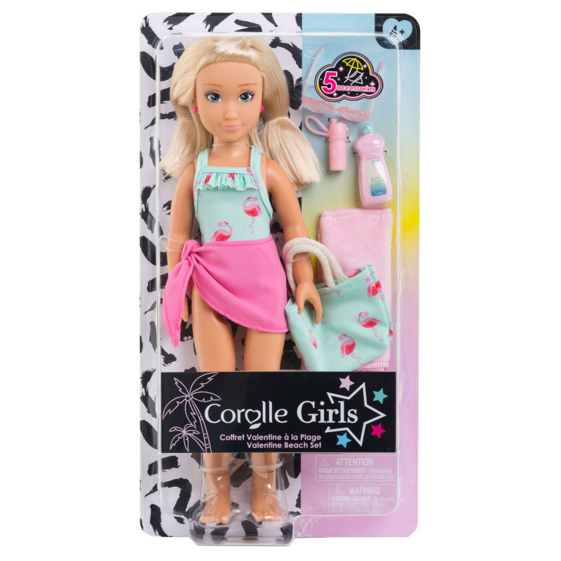Corolle Girls - Fashion Doll Valentine Beach Set 9000600110