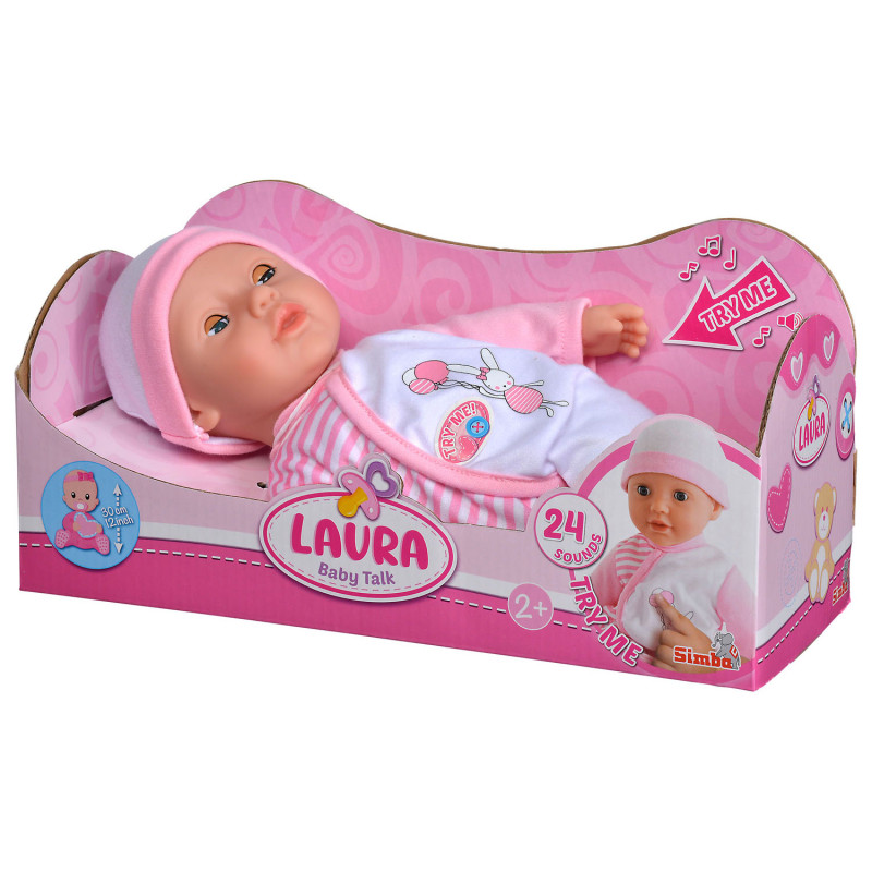 Simba - Laura Baby Doll Baby Talks 105140020