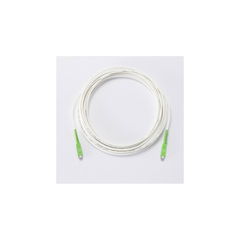 Câble Fibre optique Diffusion 10 m Vert