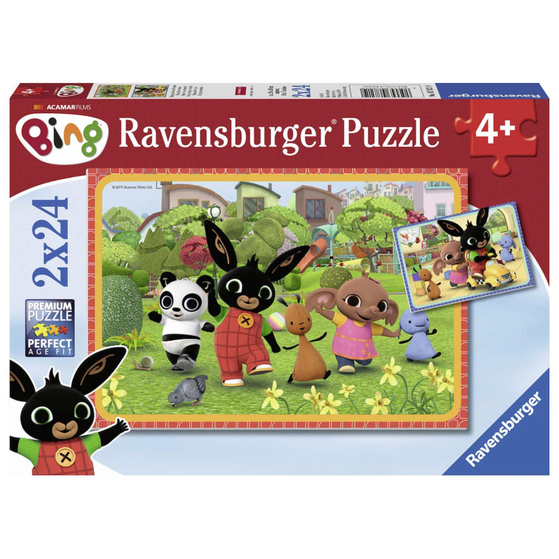 Ravensburger - Bing Puzzle, 2x24st. 78219