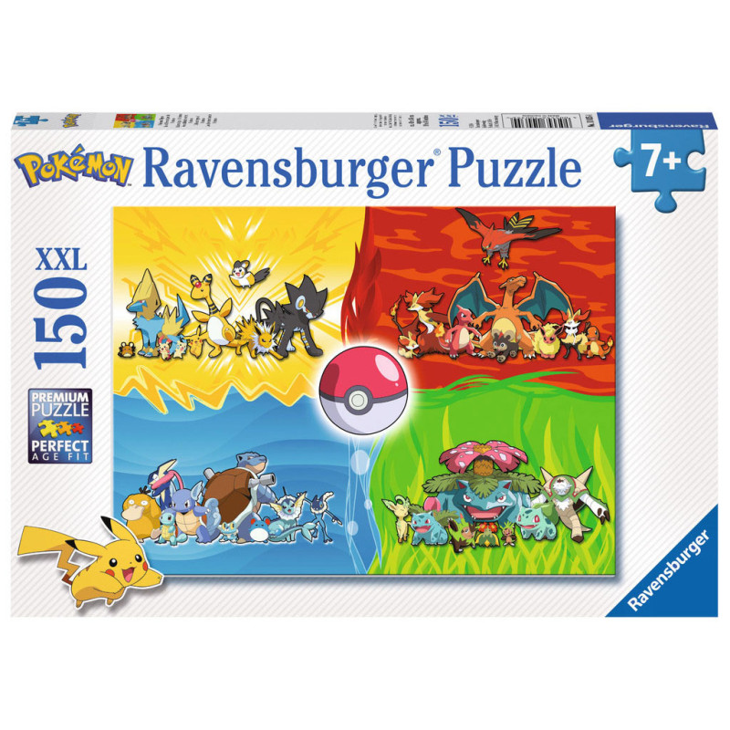 Ravensburger - Pokemon Puzzle, 150pcs. XXL 100354