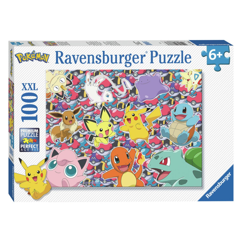Ravensburger - Pokemon Jigsaw Puzzle XXL, 100pcs. 133383
