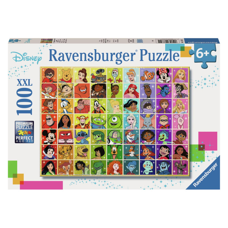 Ravensburger - Disney Collage Jigsaw Puzzle, 100pcs. 133321