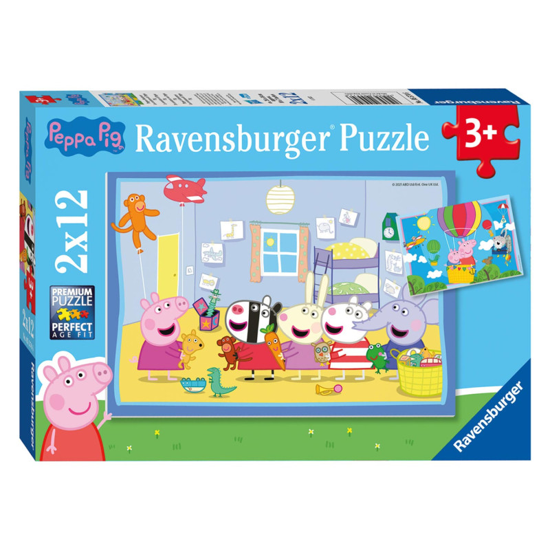 Ravensburger - The Adventures of Peppa Pig Jigsaw Puzzle, 12pcs. 55746