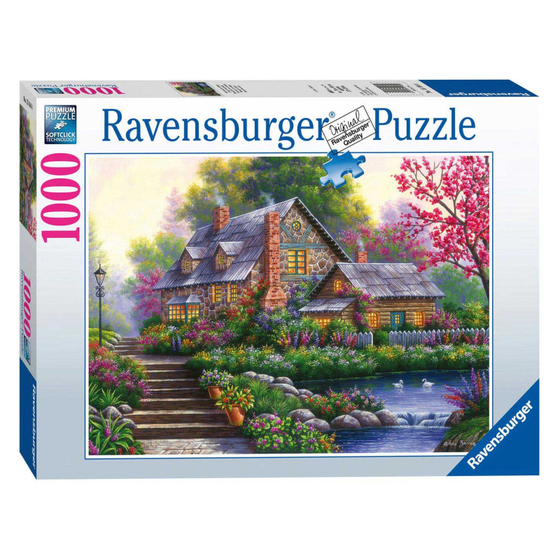 Ravensburger Puzzle Romantic Cottage, 1000st. 151844