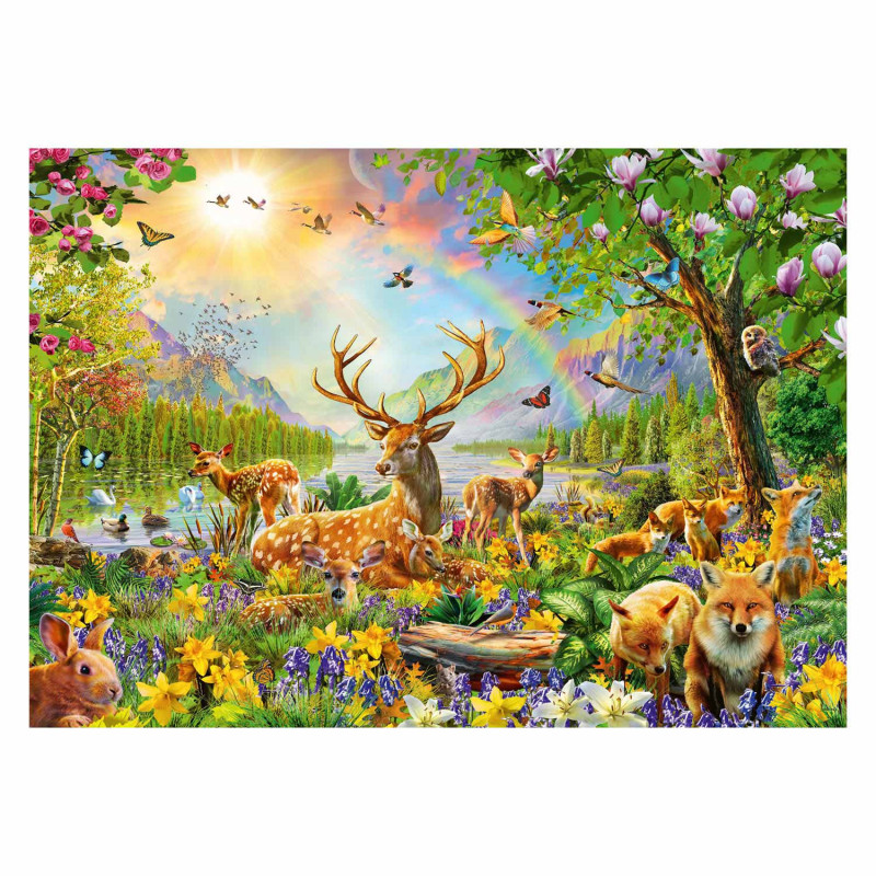 Ravensburger Puzzle Beautiful Deer Family, 200st. XXL 133529
