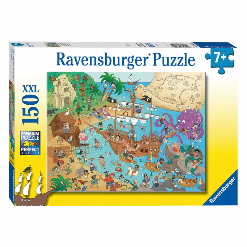 Ravensburger Puzzle Pirate Island, 150pcs. XXL 133499