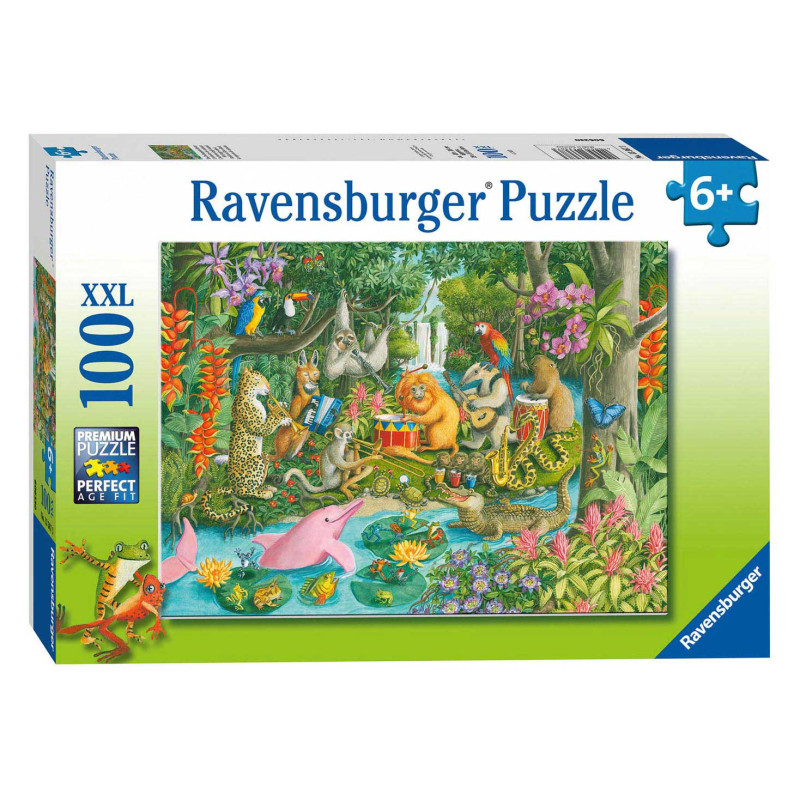 Ravensburger Puzzle The Jungle Orchestra, 100st. XXL 133673