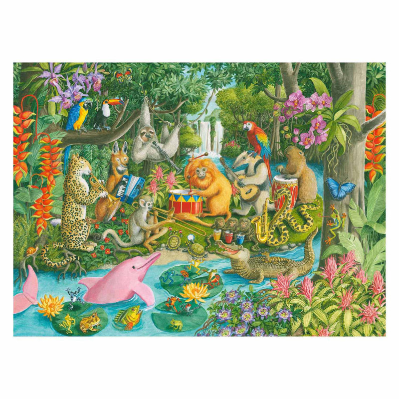 Ravensburger Puzzle The Jungle Orchestra, 100st. XXL 133673