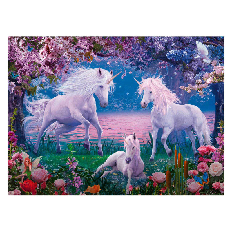 Ravensburger Puzzle Enchanted Unicorns, 100pcs. XXL 133475