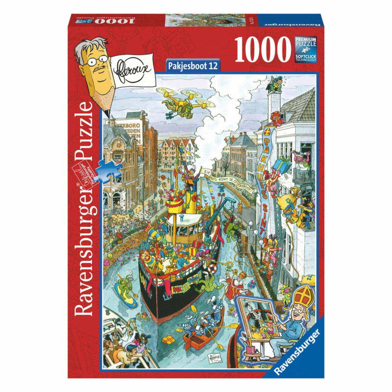 Ravensburger - Jigsaw puzzle Steamboat Sinterklaas, 1000pcs. 171576