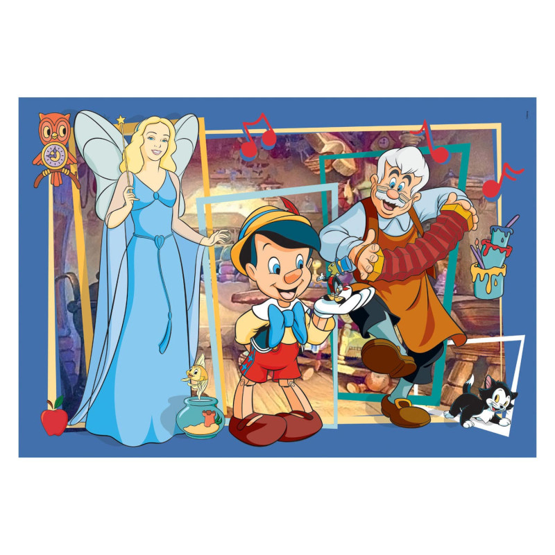 Clementoni Puzzle Disney - Pinocchio, 104st. 25749