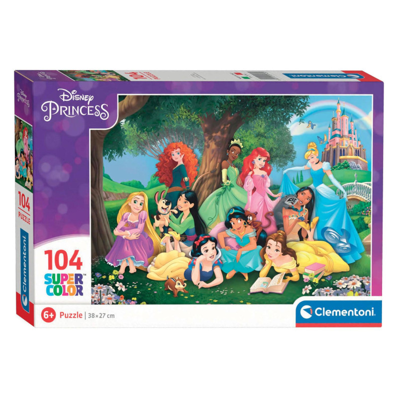 Clementoni Jigsaw Puzzle - Disney Princess, 104st. 25743