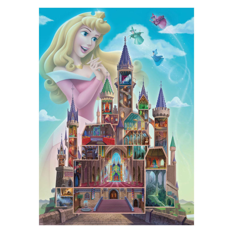 Ravensburger Puzzle Disney Castles - Aurora, 1000pcs. 173389