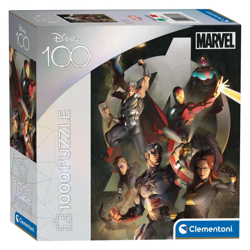 Clementoni Puzzle Disney 100 Years - Avengers, 1000st. 39721