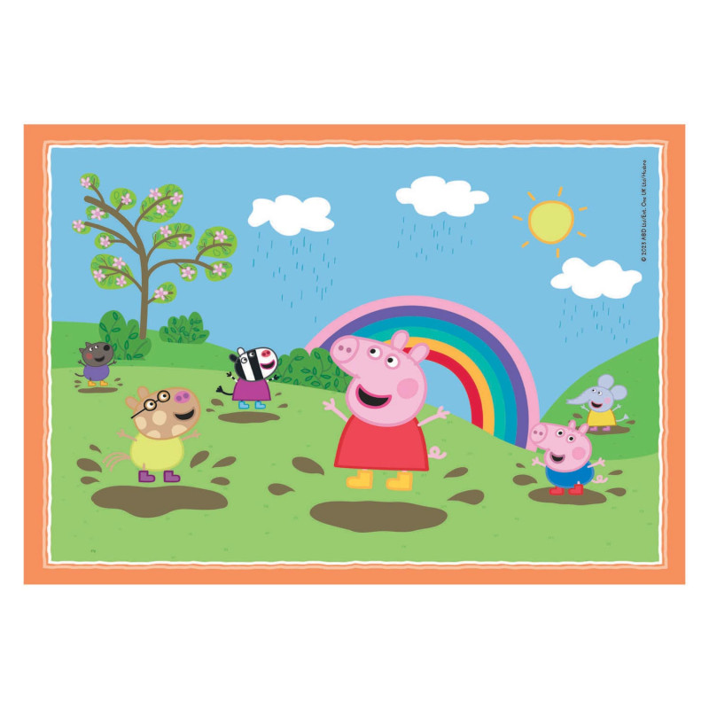 Clementoni 4in1 Puzzle Peppa Pig 21516