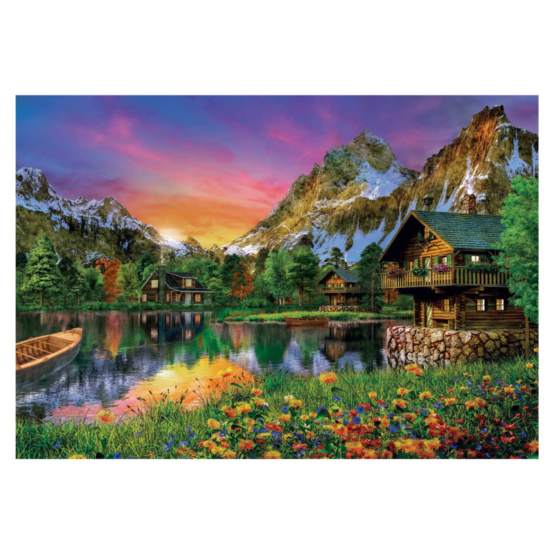 Clementoni Puzzle Alpine Lake, 6000st. 36531