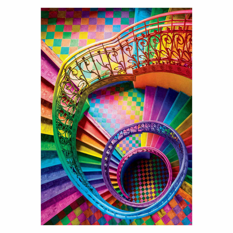 Clementoni Colorboom Jigsaw Puzzle Stairs, 500pcs. 35132