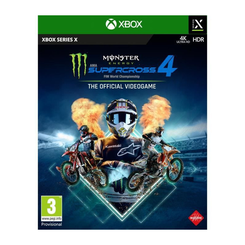 Monster Energy Supercross 4 The official videogame Xbox Series X