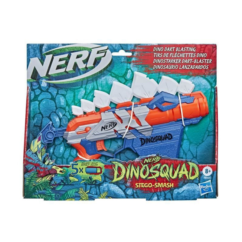 Pistolet Nerf DinoSquad Stego Smash