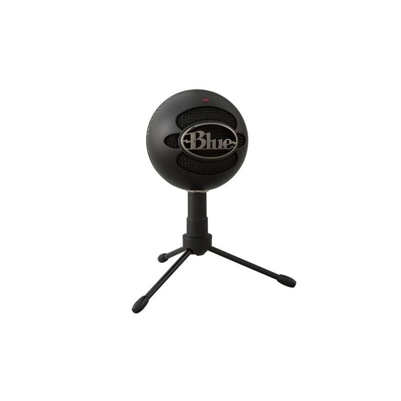 Microphone USB - Blue - Snowball iCE Plug n Play pour Enregistrement, Streaming, Podcast, Gaming sur PC et Mac - Noir