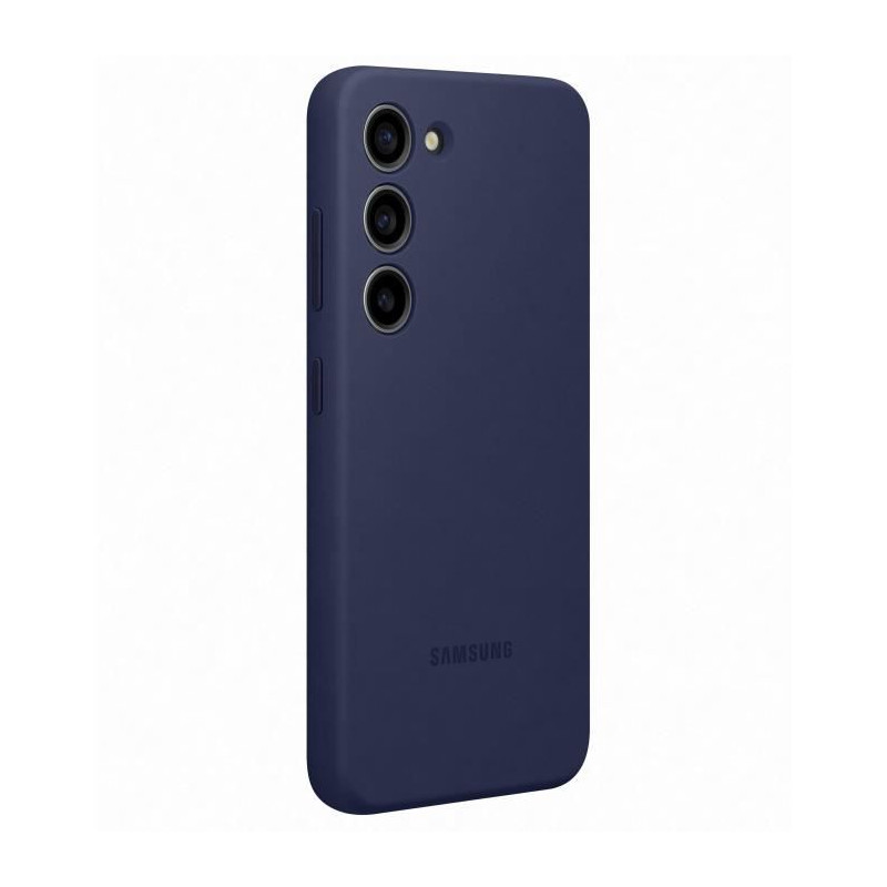 Coque en silicone pour Samsung Galaxy S23 5G Bleu