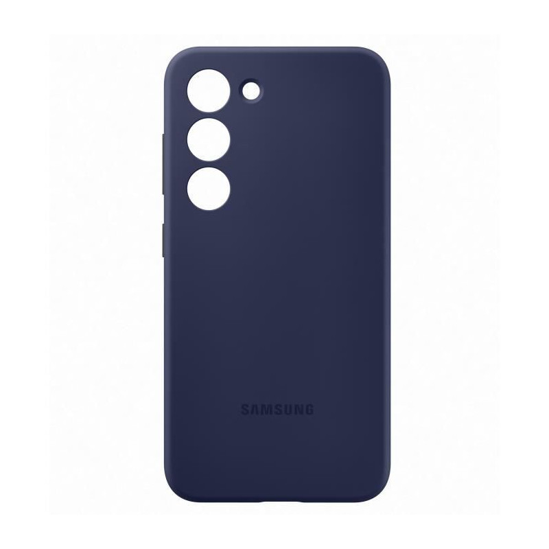 Coque en silicone pour Samsung Galaxy S23 5G Bleu