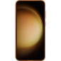 Coque en cuir pour Samsung Galaxy S23+ 5G Beige Crème