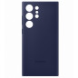Coque en silicone pour Samsung Galaxy S23 Ultra 5G Bleu