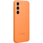 Coque en silicone pour Samsung Galaxy S23+ 5G Orange Abricot