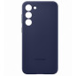 Coque en silicone pour Samsung Galaxy S23+ 5G Bleu