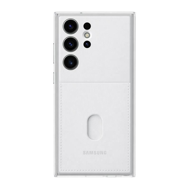 Coque avec cadran renforcé pour Samsung Galaxy S23 Ultra 5G Blanc
