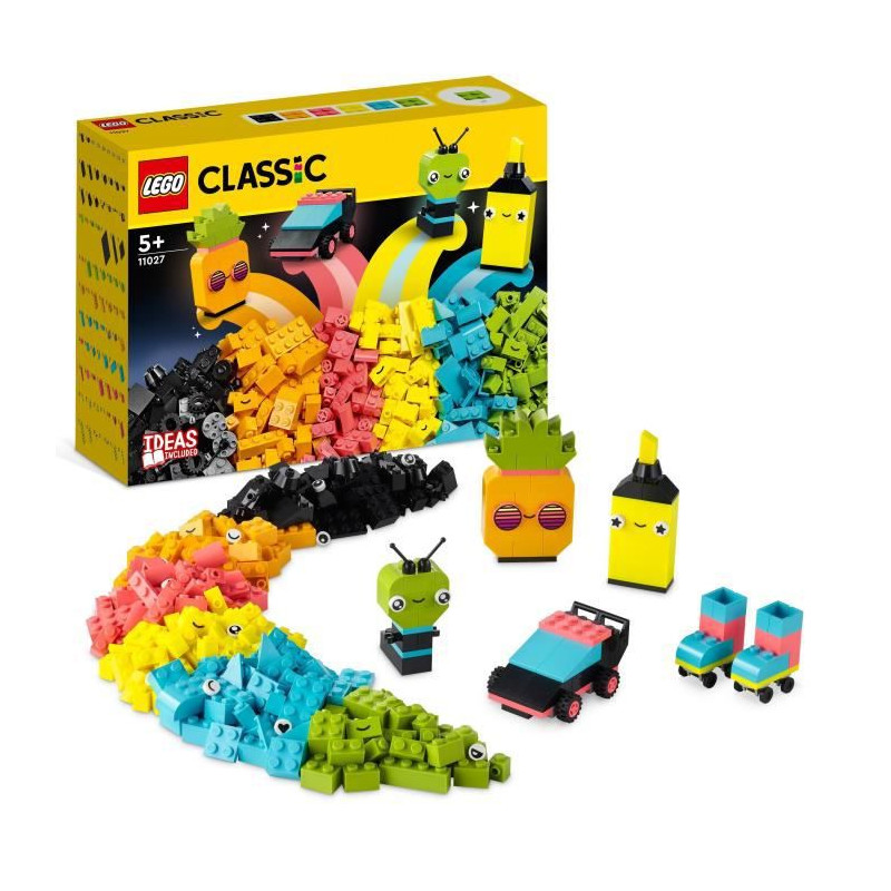 LEGO® Classic 11027 L amusement créatif fluo
