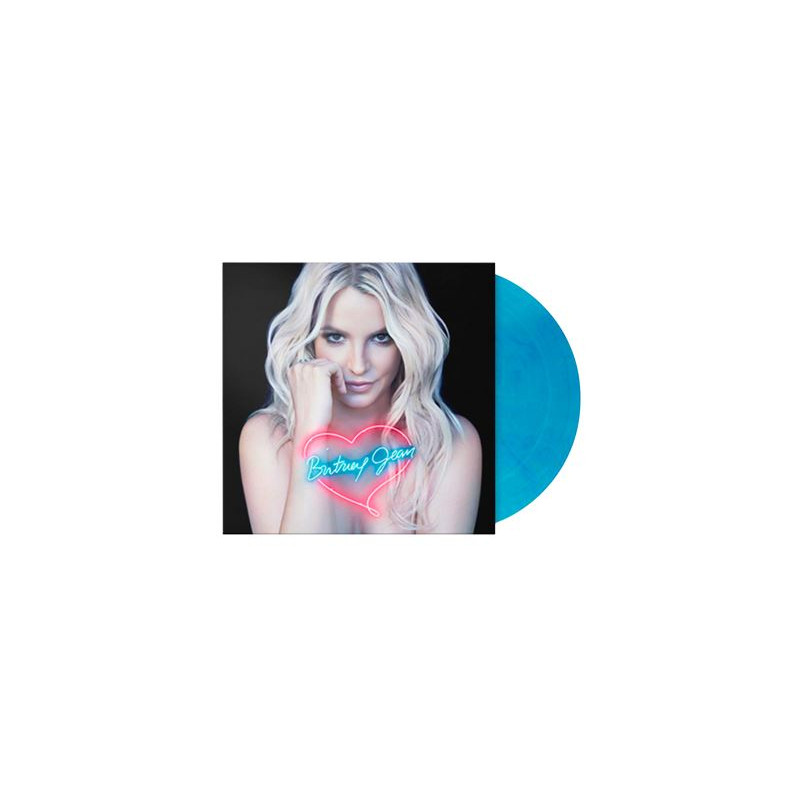 Britney Jean Vinyle Bleu Marbré